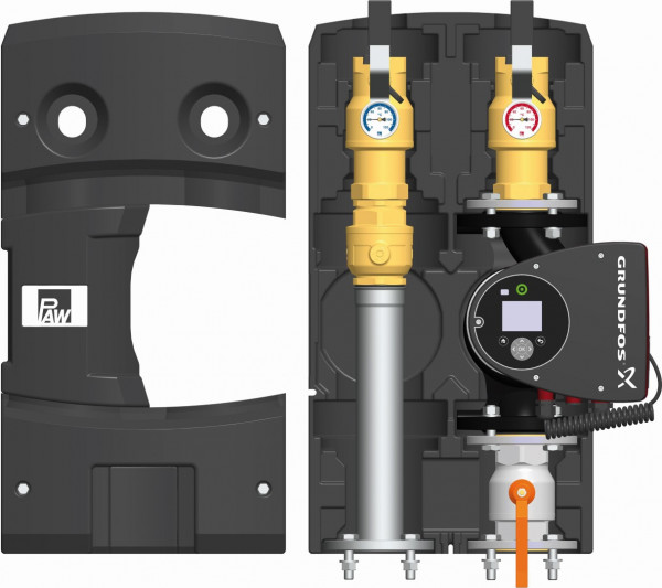 PAW HeatBloC K31 DN 50 direkt, F PN 6 GF MAGNA3 50-120F