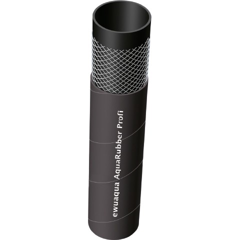 ewuaqua iWater AquaRubber Profi 1/2", 60 m Wasser- und Reinigungsschlauch