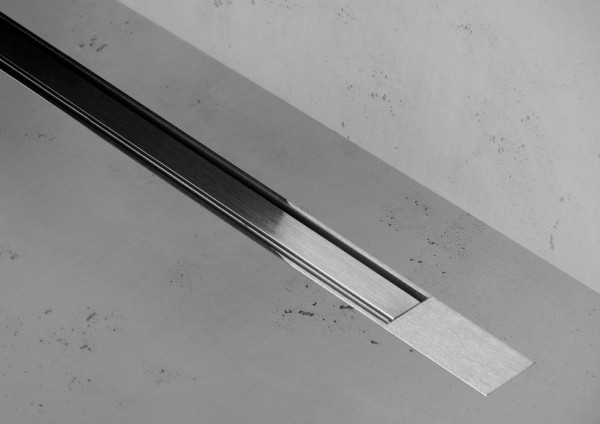 ESS Duschrinne XS Z-2 Matt Abdeckung Matt, 110 cm