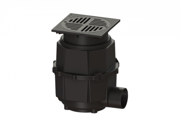 KESSEL Hofablauf System 400, DN 150, A, 580-710 mm