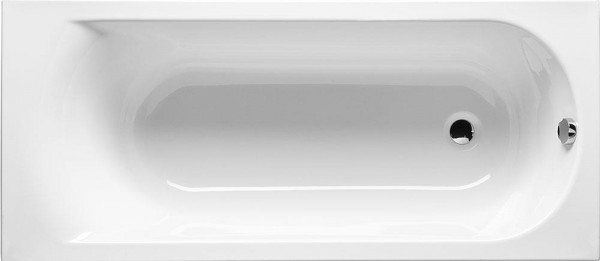 RIHO Rechteckwanne Miami 180x80cm, 140 l weiß