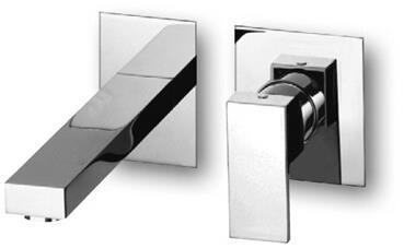 Herzbach Fertigmontage Set Neo Castell für Waschtisch 207mm chr