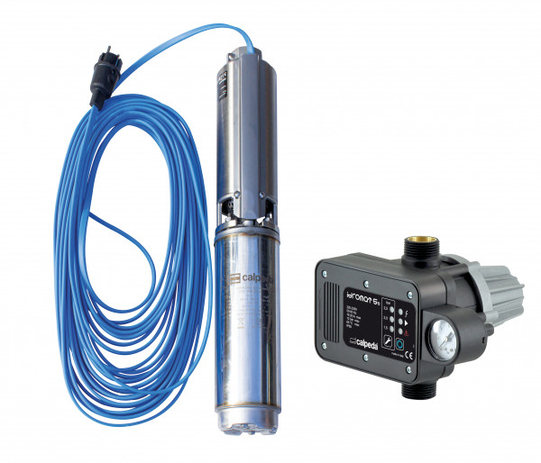 Calpeda Wasserversorgung 1FSDPM 3/11 230 V-50 Hz, 0,75 KW, mit Druckschalter