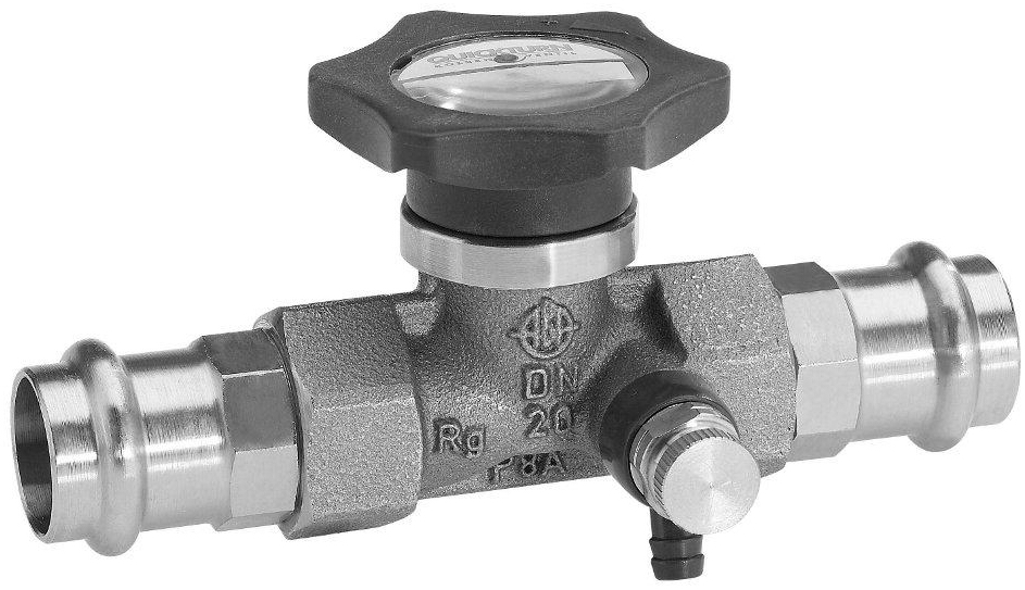 Messing slangkoppeling met vleugelmoer 1 1/2 x 40 mm | eenvoudig te