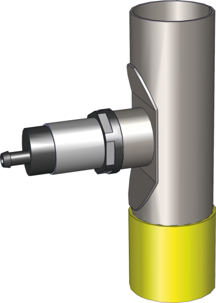 Sensor fuer Pelletsfoederleitung fuer Pelletskessel 100-220kW