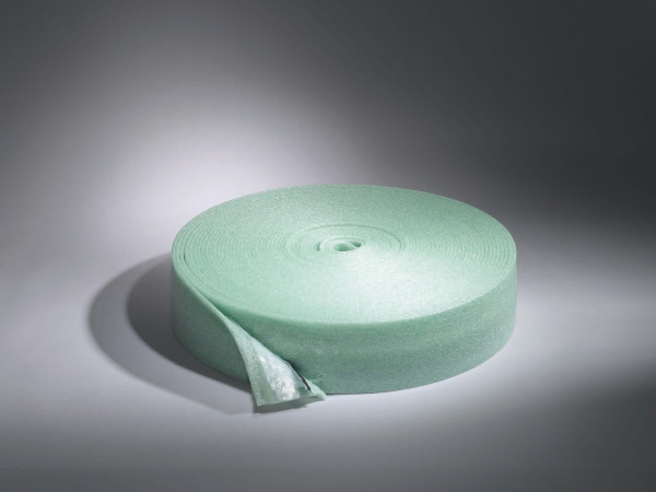 EMPUR Randdämmstreifen XXL-Industrie 10x250mm Rolle 50m, mit selbstkl. Folie, grün