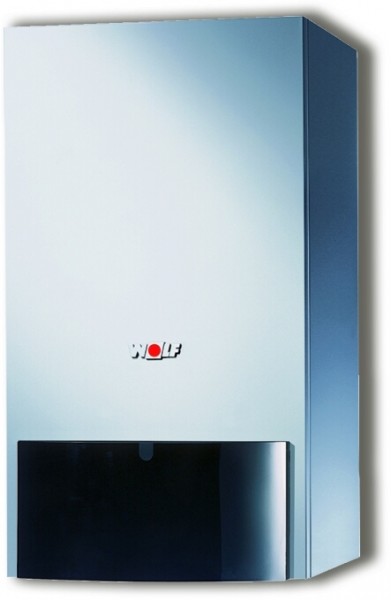 Wolf Gasbrennwert Heiztherme ComLine CGB 50 Erdg E m Hocheffizienzpumpe A