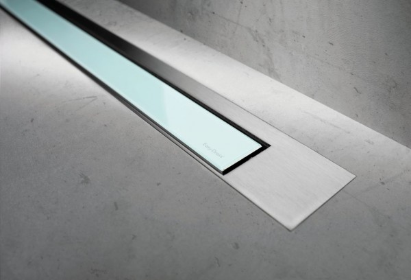 ESS Duschrinne Modulo TAF Design Z-3 Matt, 100 cm, glass grün