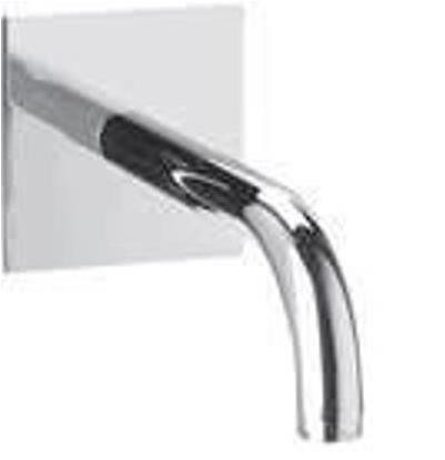 Herzbach Wandauslauf DESIGN 1/2" Auslauf 210mm chr