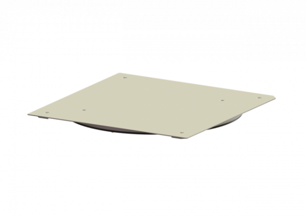 KESSEL Abdeckplatte L 15, inkl. 6 Schrauben, Dichtung