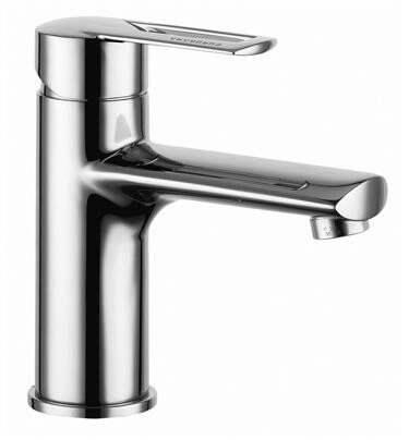 Herzbach Waschtisch Einlochbatterie Cool ohne Ablgrt, Niederdruck chr