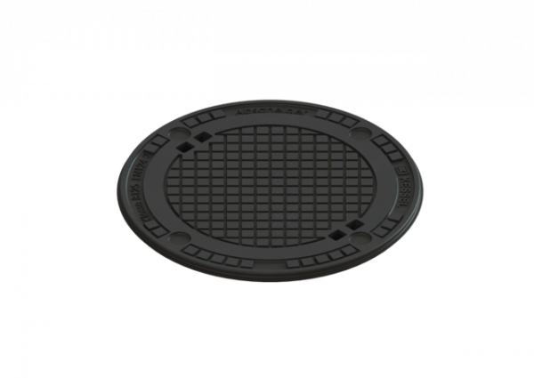 KESSEL Abdeckplatte Klasse B, Grauguss, mit Dichtung