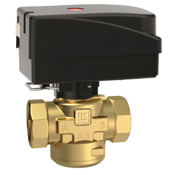 LK Armatur LK 525 2-Wege Zonenventil Rp1 Kvs 11,0 NO = normally open