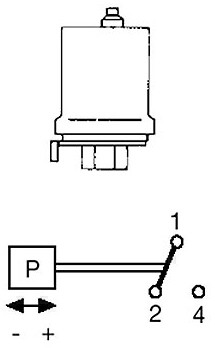 Grundfos Druckschalter FF 4 32, 2 32 bar, 1 pol. o Überstromr.