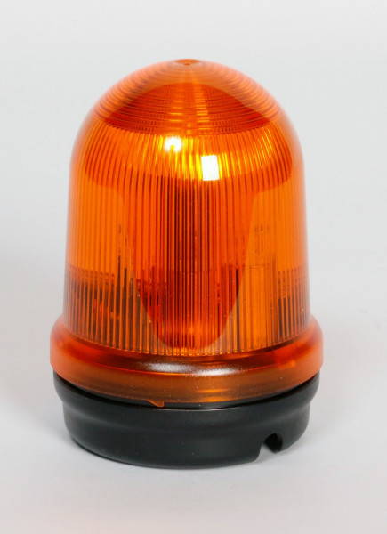 HOMA Warnblinkleuchte orange für Außenmontage 230V