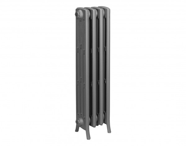 HG-TEC Gussradiator Stockholm RAL 7022 3 Gl. BH 958 NA 800 BL 180 BT 144