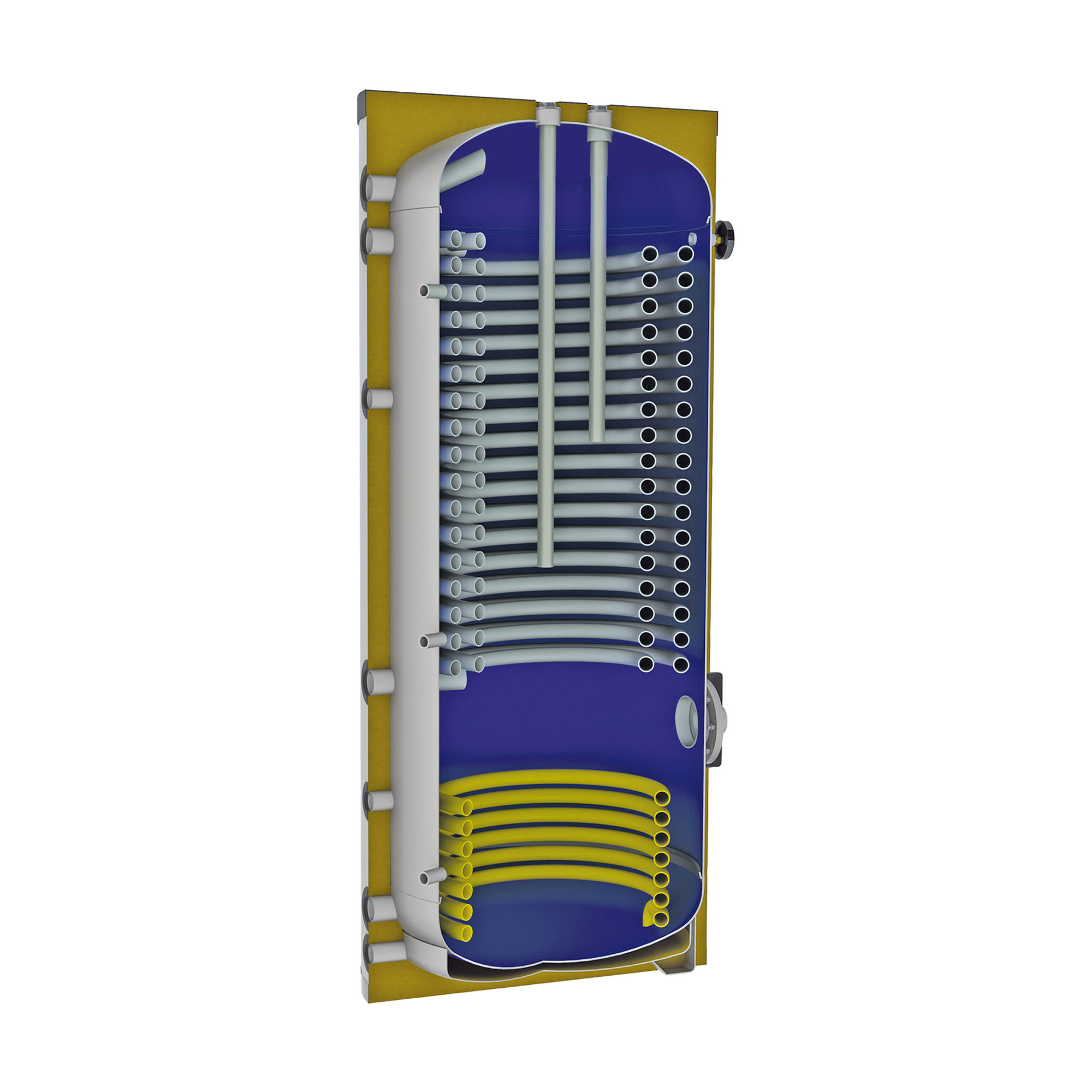 Solarbayer WärmepumpenSolarspeicher WP500, Hochleistungs