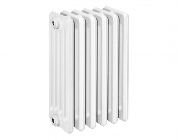 HG-TEC DIN-Gussradiator Berlin RAL 9010 23 Glieder BH 580 NA 500 BL 1380 BT 220
