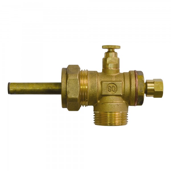 KR-Fühler-T-Stück 22mm x 3/4"AG Klemmring-Verschraubungssystem