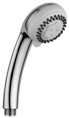 Herzbach Handbrause MODENA DUO 2f verstellbar m Clean Effekt chr