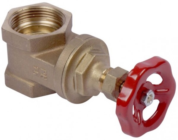 Grundfos Muffenabsperrschieber Messing, PN 16 Rp 1 1/4"