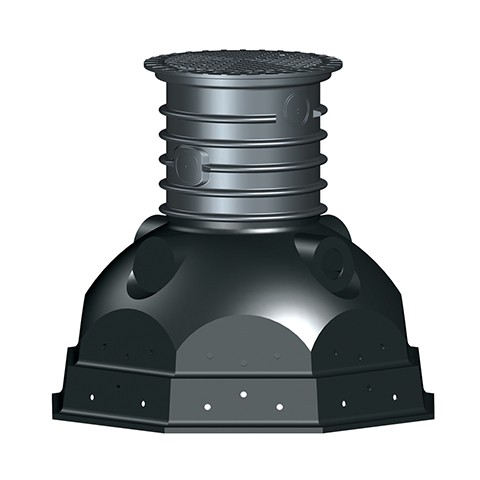 ewuaqua iWater ecoDrain 900 begehbar PE-Versickerungsiglu