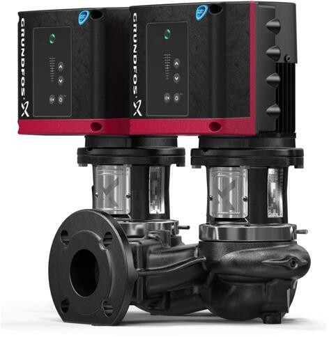 Grundfos Trockenläuferpumpe TPED 230 V BAQE BUBE o Sen TPED 50 150 PN 16
