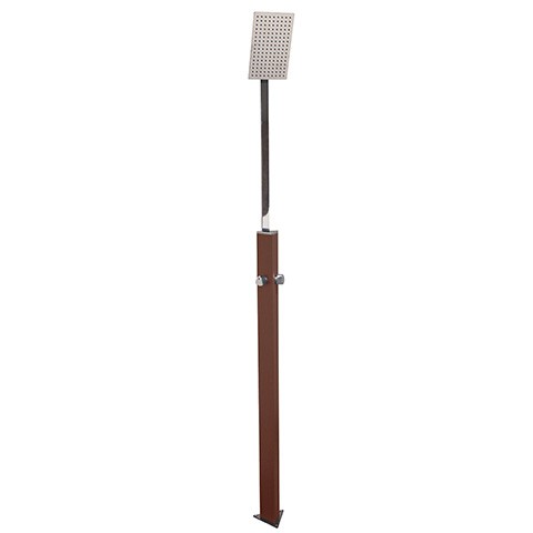 ewuaqua iWater Aquapoint Gartendusche bronze Premium Gartendusche aus Aluminium