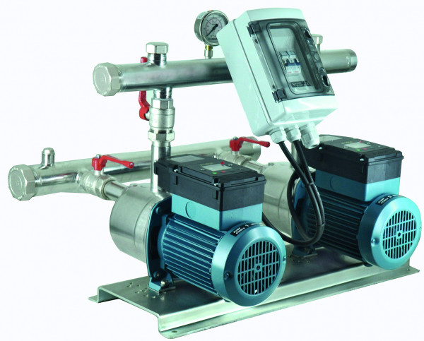 Calpeda BSM2F-2E-MXPM 203 PCD Dig. Druckerhöhungsanl. m. 2 E-MXPM 203