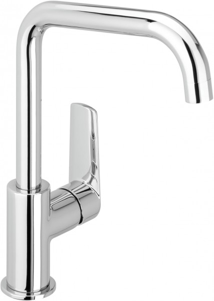 Herzbach Spültisch Elb Ventura m seitl Betätigung Niederdruck chr