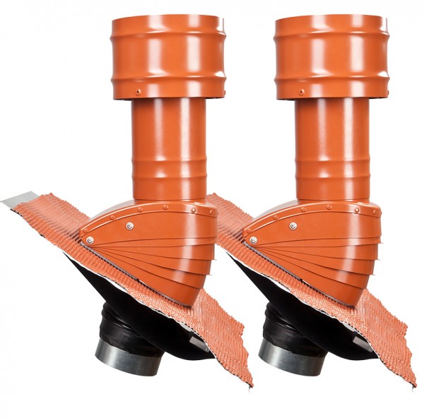 Dimplex Sono Flexrohr Paket SFP AF DW, 1x Außenwandgitter 1x Dachhaube