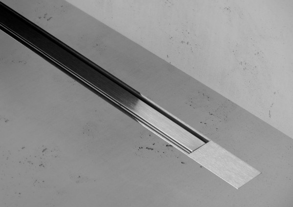 ESS Duschrinne XS Z-3 Poliert 100 cm, abdeckung poliert