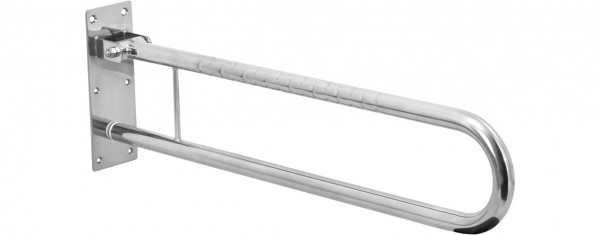 AS Klappgriff in Bügelform Edelstahl Länge: 500 mm / Platte: 100 x 280 mm