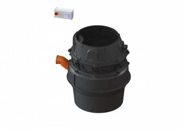 KESSEL Pumpstation Aquapump XL Duo, SPF 3000-S3, niedrigster Einbau