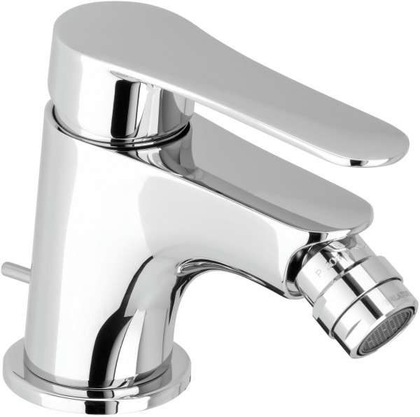 Herzbach Bidet Einlochbatterie Gent mit Zugstangen Ablgrt chr