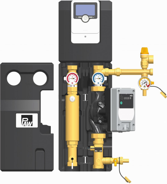 PAW SolarBloC maxi Prem 2-Strang, FlowRo Regler SC3.5 Wilo Para MAXO 25-180-11-F