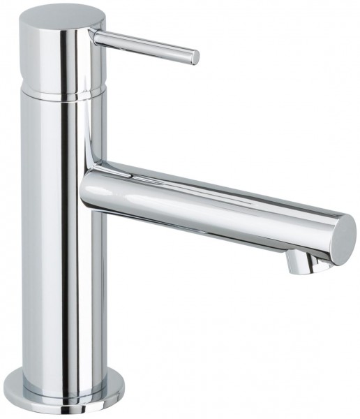 Herzbach WT Einlochbatt Design New Mini f kleinen WT ohne Ablgrt chr