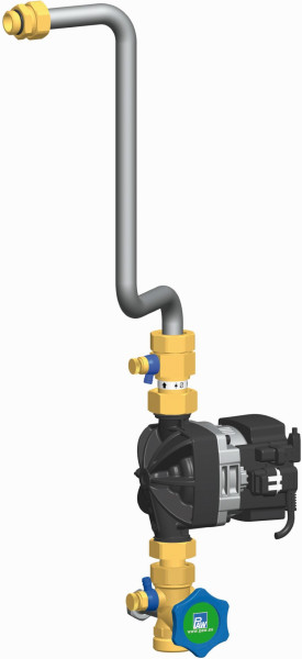 PAW Zirk Set FriwaMidi /Max Kolb Vent DN 20, Rohrsatz Grundfos UPM3 15-70 CIL3