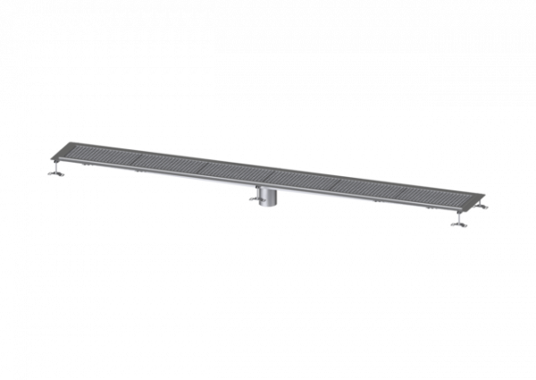 KESSEL Kastenrinne Ferrofix Klebeflansch H: 6 mm, 300 x 3050 mm