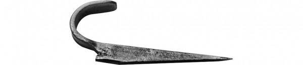 AS Bleirohrhaken roh 2"