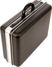 Werkzeug u. Gerätekoffer Hartschale schwarz JUMTEC