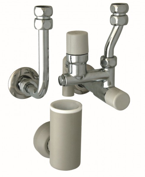 SYR Sicherheitsgruppe 323.3 DN 15, 6bar mit Mischer verchromt