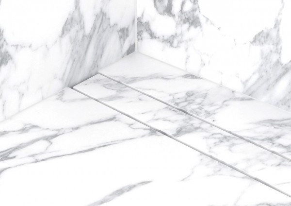 ESS Duschrinne Modulo Stone Flex Kürzbar 700, Befliesbare Abdeckung