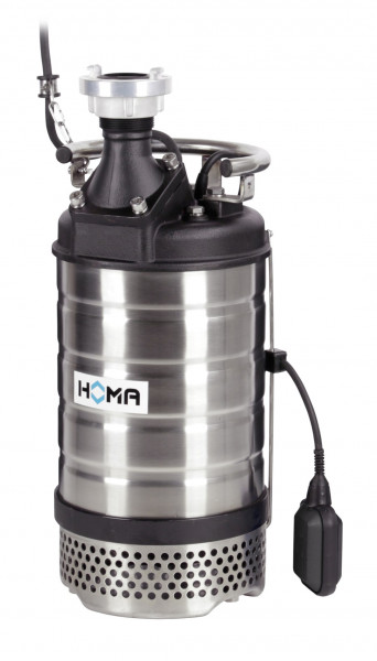 HOMA Motorumflutete Baupumpe mit Schwimmer HBP512 DA