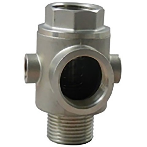 ewuaqua iWater T-KIT Inox 1 1/4" 3-Wege-Verteiler