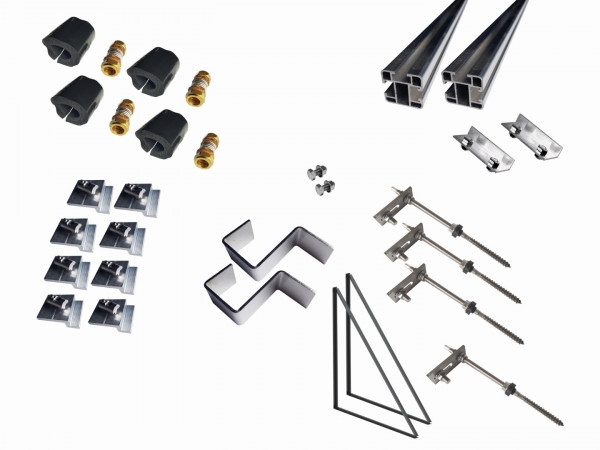 Thermic Energy Montagepaket 2er Erweiterung für FK253 Stockschrauben 45Grad