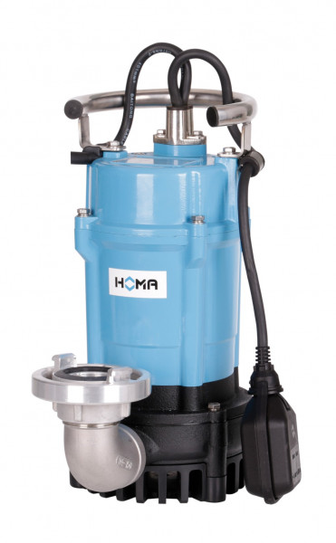 HOMA Baupumpe mit Rührkopf mit Schwimmer HBPR504 WA