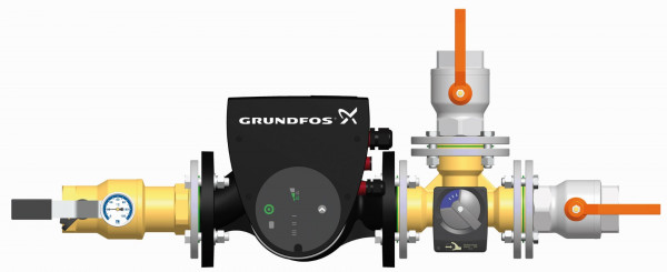 PAW RL Hochhaltg RHM DN 50 3 Weg Misch KVS = 25 2" IG, Motor SR5 GF MAGNA 1 50-
