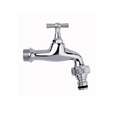 ewuaqua iWater Wasserhahn 3/4 verchromt Wasserhahn verchromt