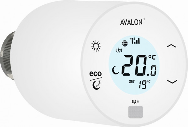 blossom-ic Avalon Funk-Heizkörper Thermostat mit hydraulischen Abgleich